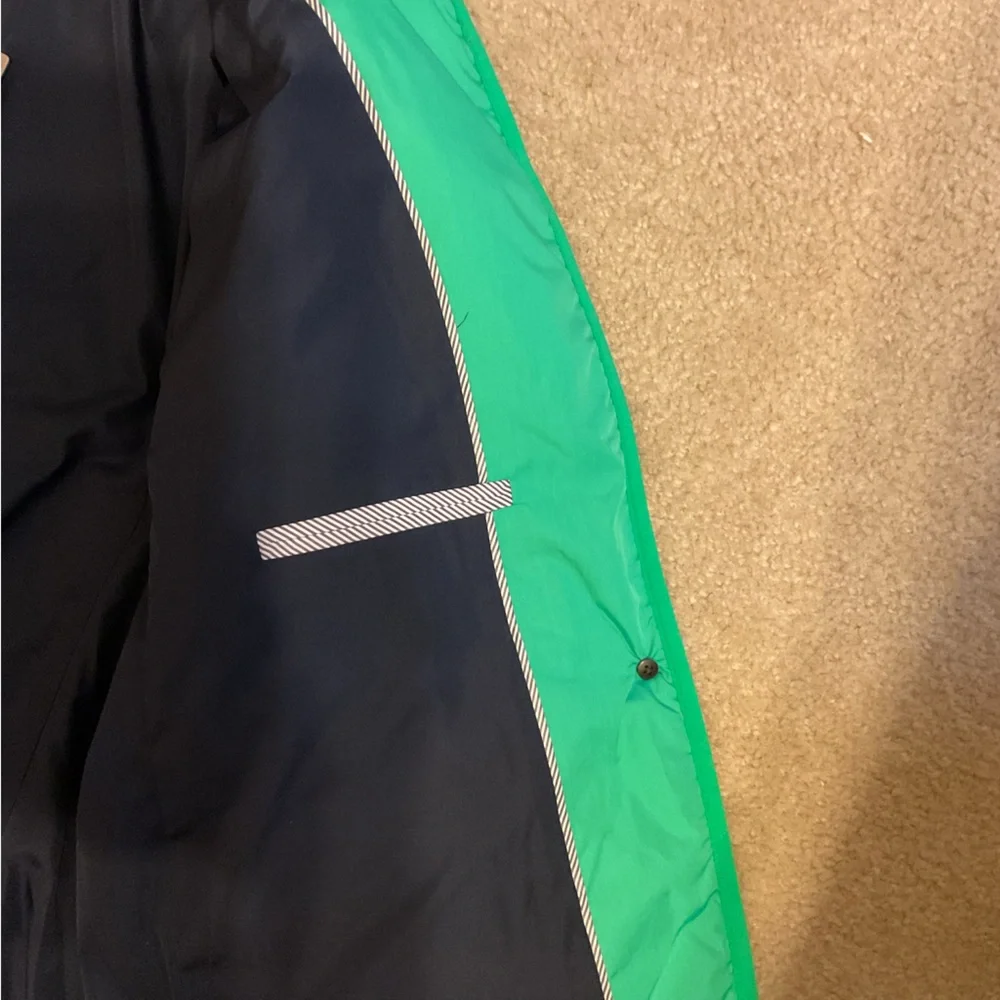 J. Crew Green Signature Water-Repellent Puffer Primaloft Lightweight Recycled XL - Picture 12 of 16